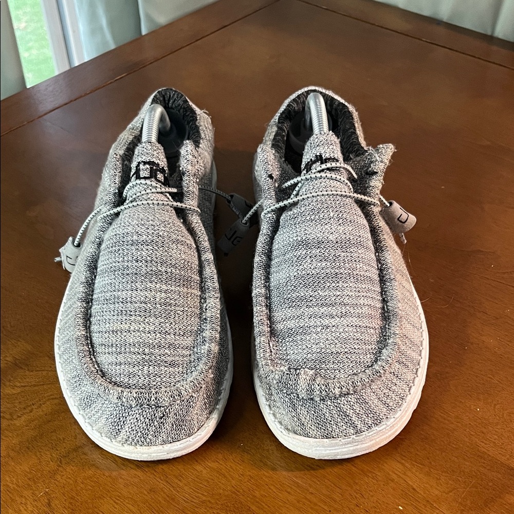 Hey Dude Wally Stretch Granite Textured Sole Shoes